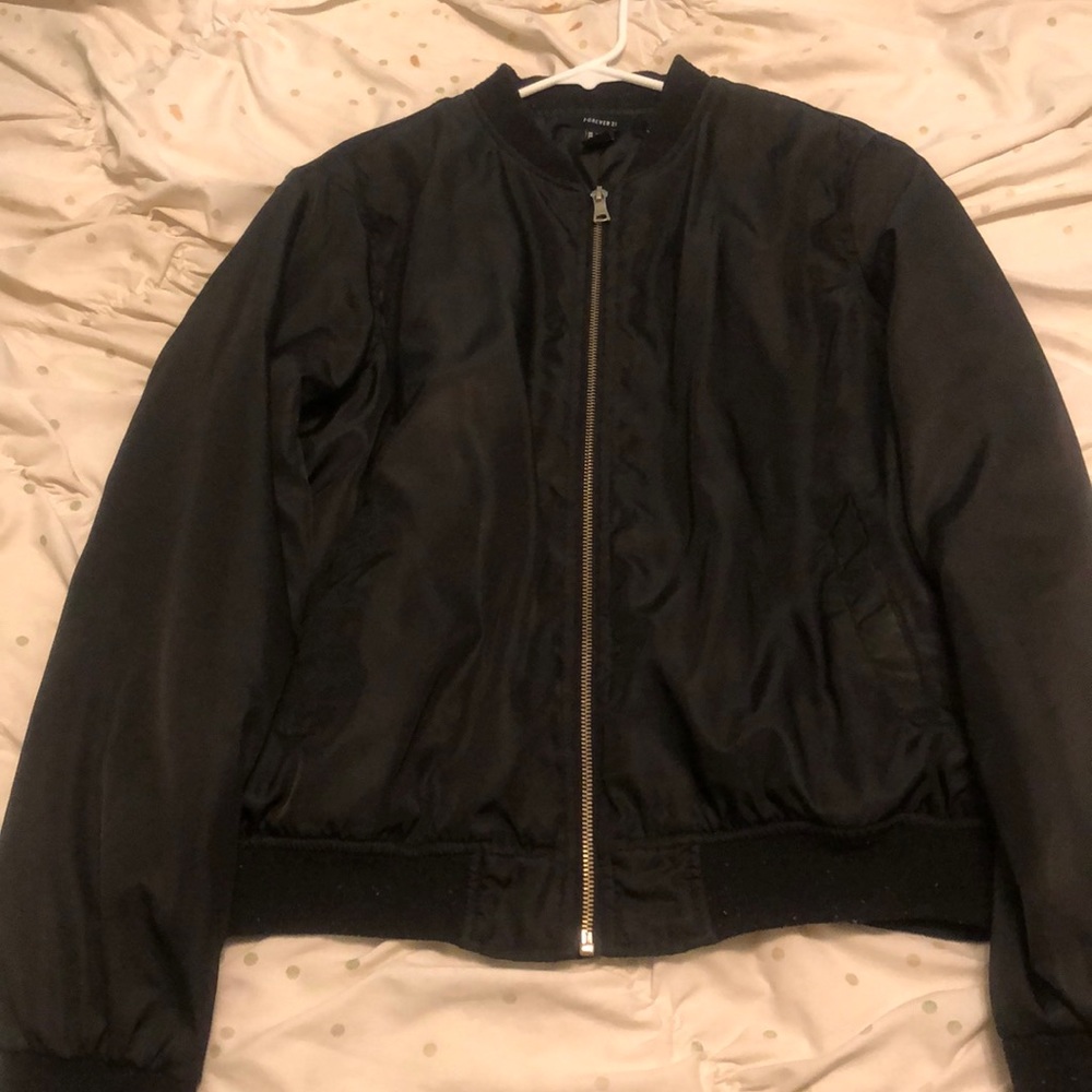 Black love yourself bomber jacket